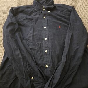 Ralph Lauren Dark Blue Button Down Shirt